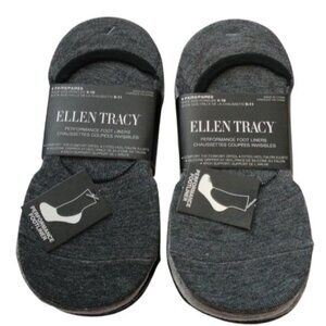 Ellen Tracy Women's Performance Foot Liners No Show Socks Size 4-10, 12 pairs